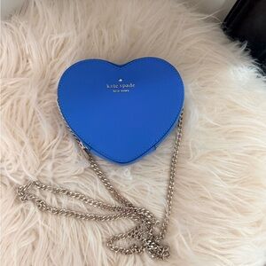 Kate Spade Heart Crossbody Bag in Blue